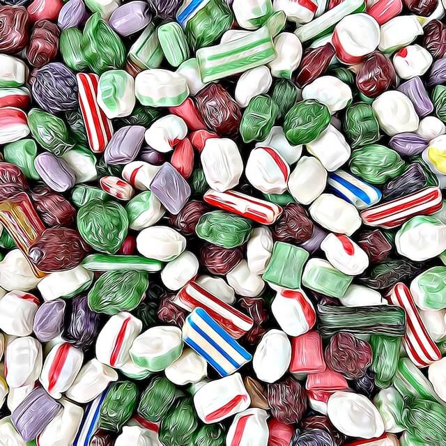 Old Fashioned Christmas Candy - Filled and Hard Mix