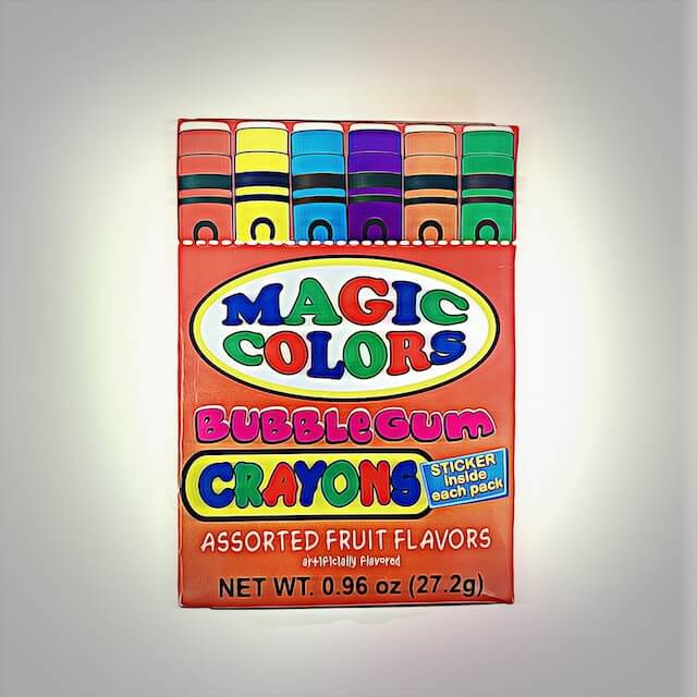 Bubblegum Crayons - per pack