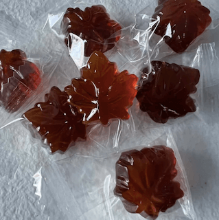 Maple Drops Hard Candy