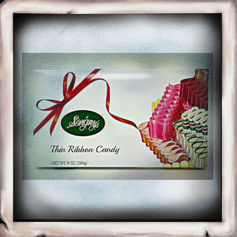 Sevigny Thin Ribbon Christmas Candy - Blooms Candy - Carrollton